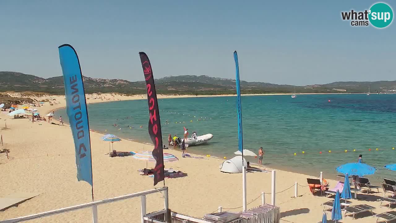 Isuledda webcam Porto Pollo Isola dei Gabbiani – Kitesurf side – Palau – Sardegna