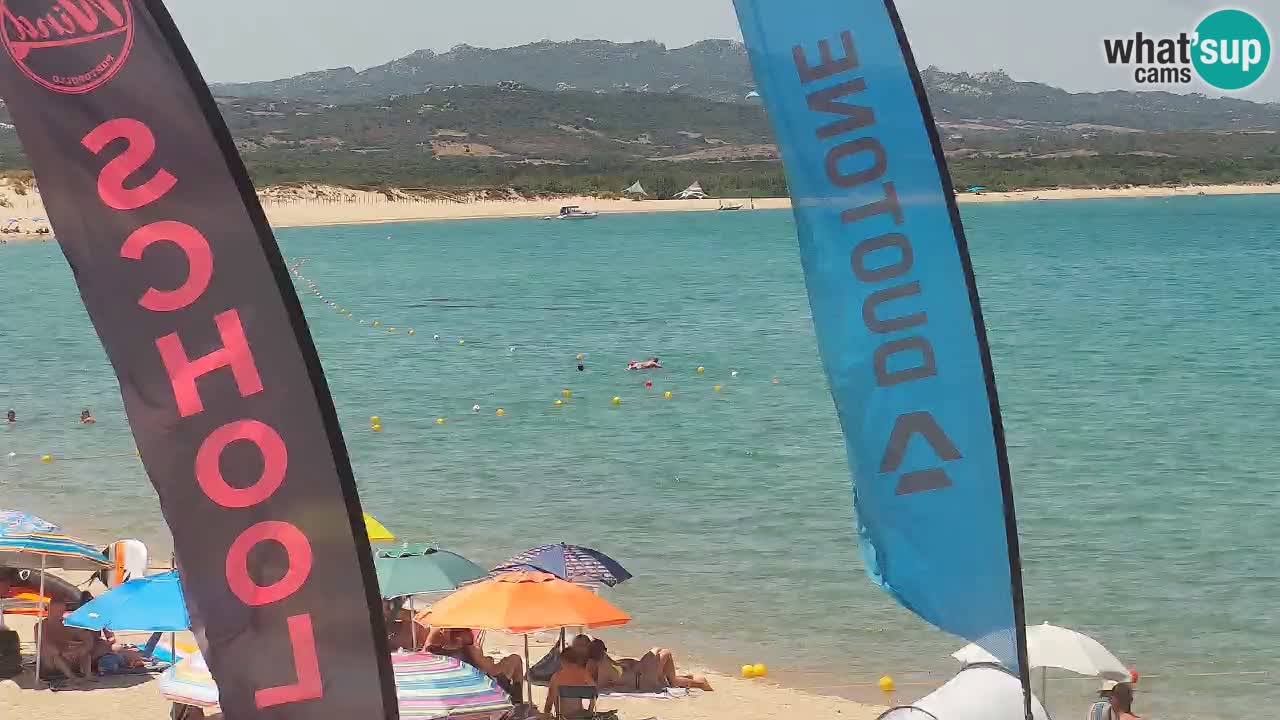 Isuledda webcam Porto Pollo Isola dei Gabbiani – Kitesurf side – Palau – Sardegna