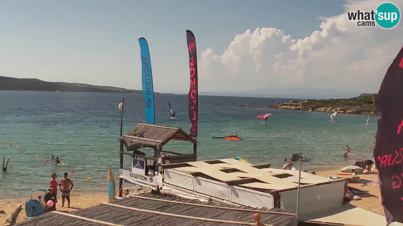 Livecam Isola dei Gabbiani – Wind bar – Porto Pollo – Palau – Sardegna