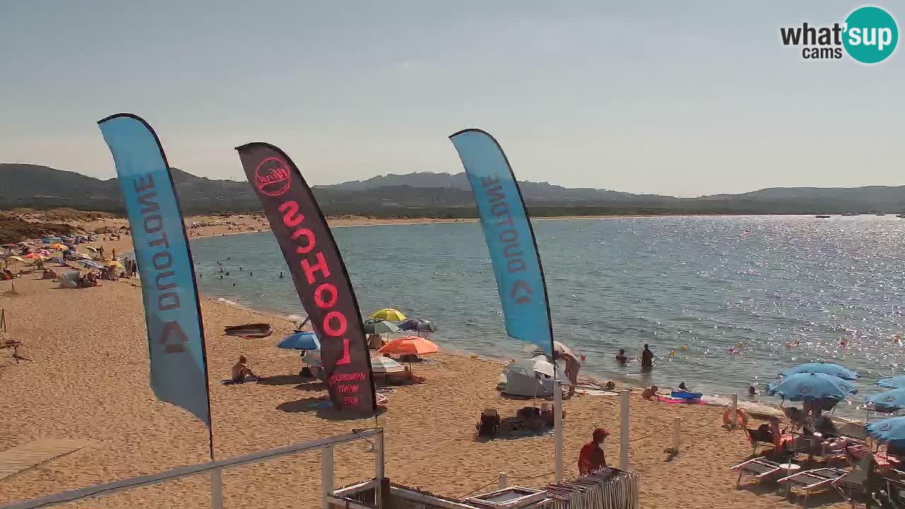 Isuledda webcam Porto Pollo Isola dei Gabbiani – Kitesurf Side – Palau – Sardaigne – Italie