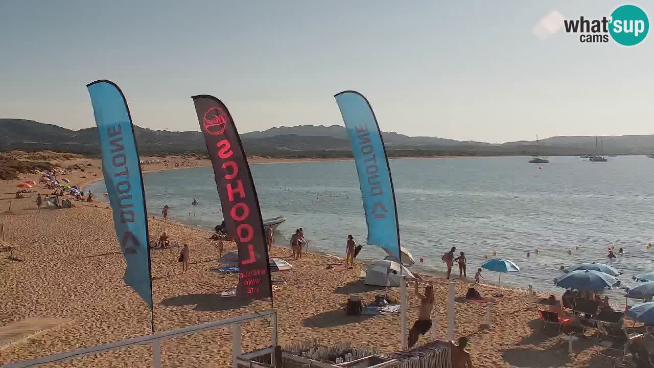 Web Kamera Isola dei Gabbiani – Wind bar – Porto Pollo – Palau – Sardinja – Italija