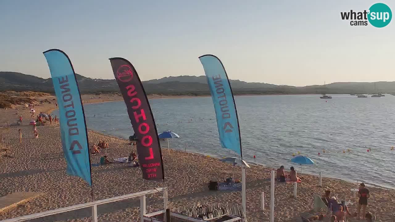 Isuledda webcam Porto Pollo Isola dei Gabbiani – Kitesurf side – Palau – Sardegna