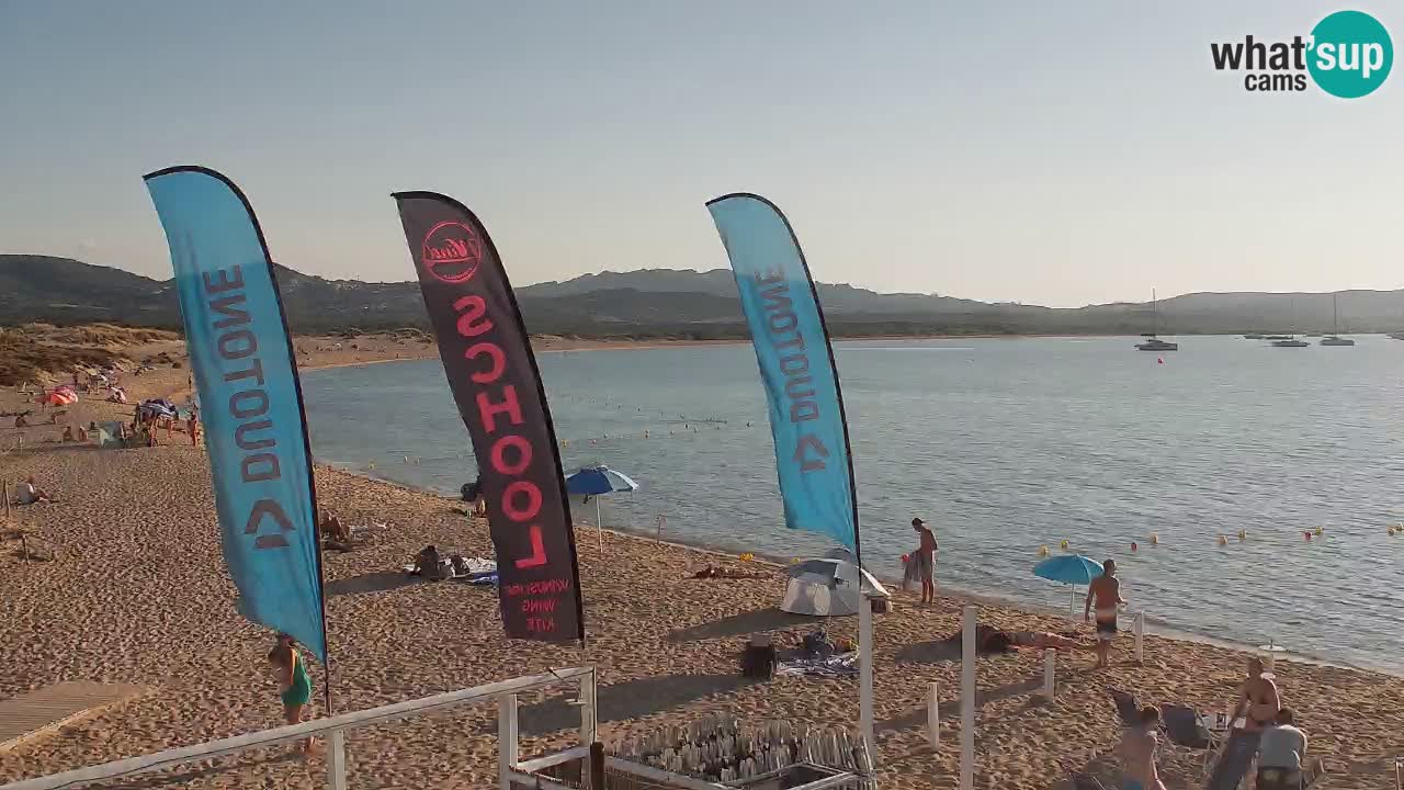 Isuledda webcam Porto Pollo Isola dei Gabbiani – Kitesurf Side – Palau – Sardaigne – Italie