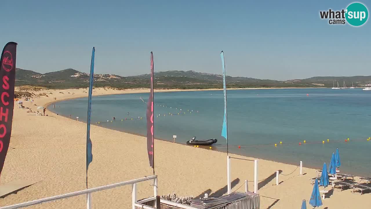 Isuledda webcam Porto Pollo Isola dei Gabbiani – Kitesurf Side – Palau – Sardinien – Italien