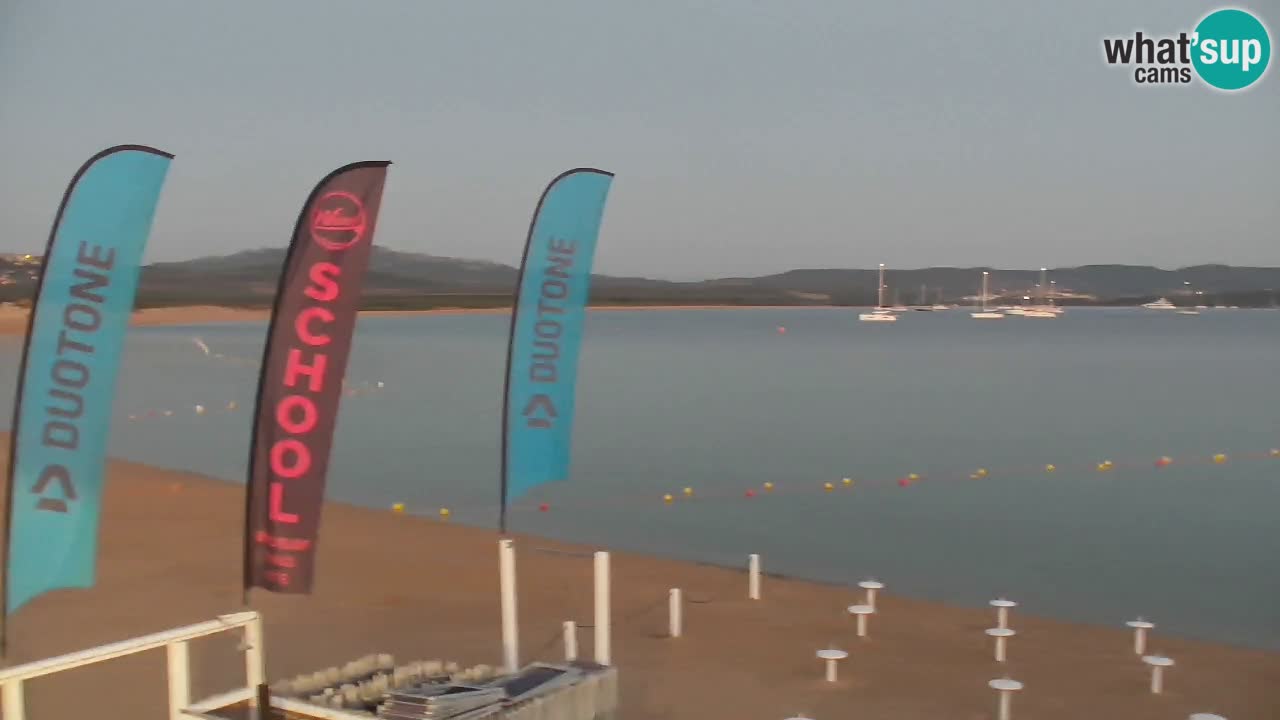 Isuledda webcam Porto Pollo Isola dei Gabbiani – Palau – Sardinia – Italy – Kitesurf Side