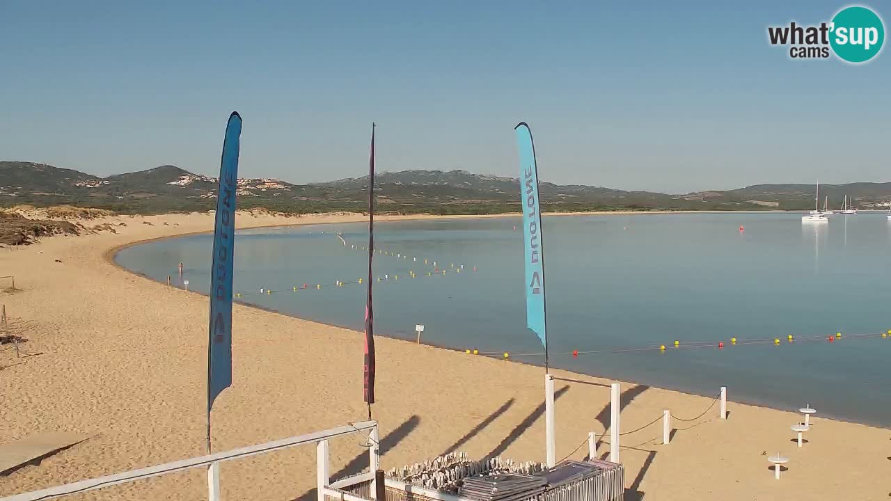 Isuledda webcam Porto Pollo Isola dei Gabbiani – Kitesurf Side – Palau – Sardaigne – Italie