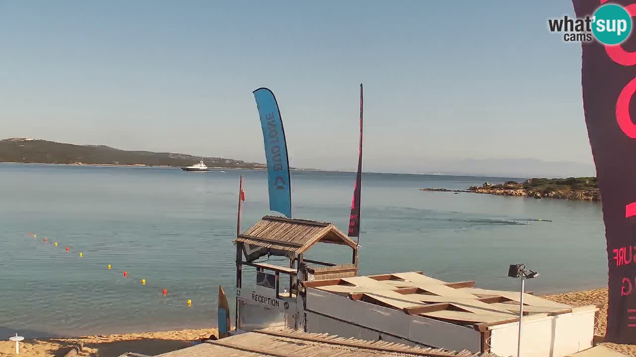 Isuledda webcam Porto Pollo Isola dei Gabbiani – Palau – Sardinia – Italy – Kitesurf Side