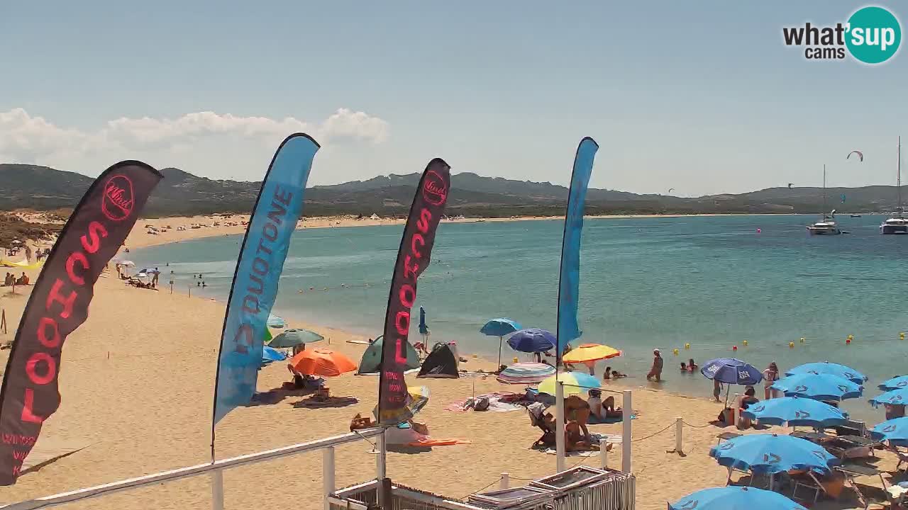 Spletna kamera Isola dei Gabbiani – Wind bar – Porto Pollo – Palau – Sardinija – Italija