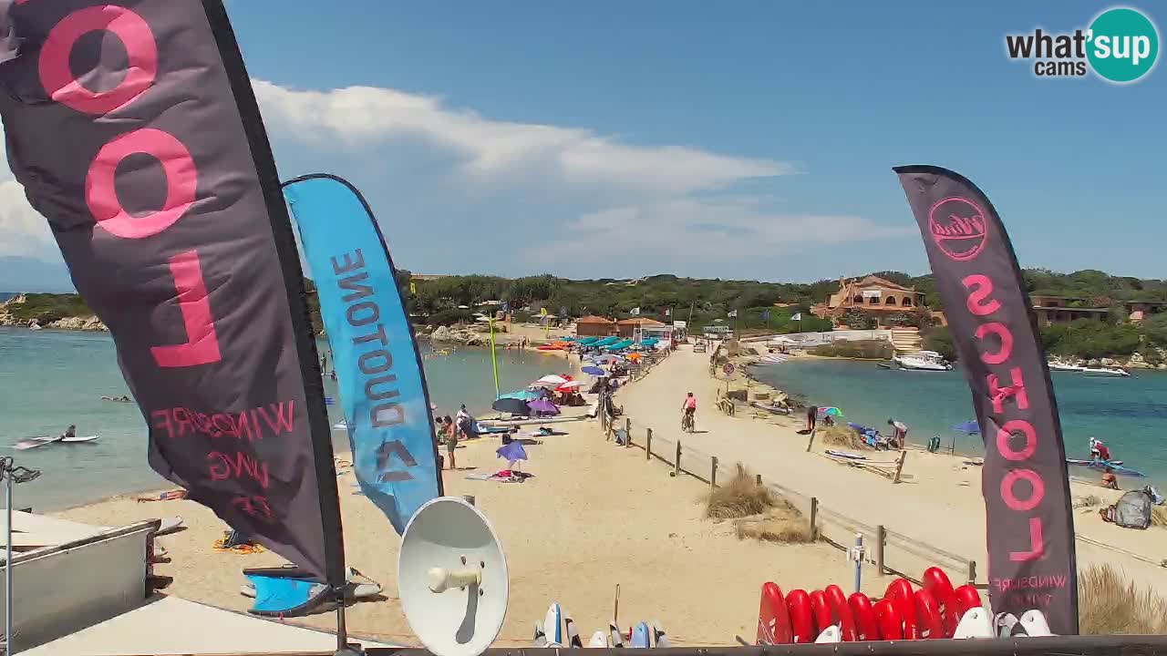 Isuledda v živo Porto Pollo – Isola dei Gabbiani – Kitesurf side – Palau – Sardinija – Italija