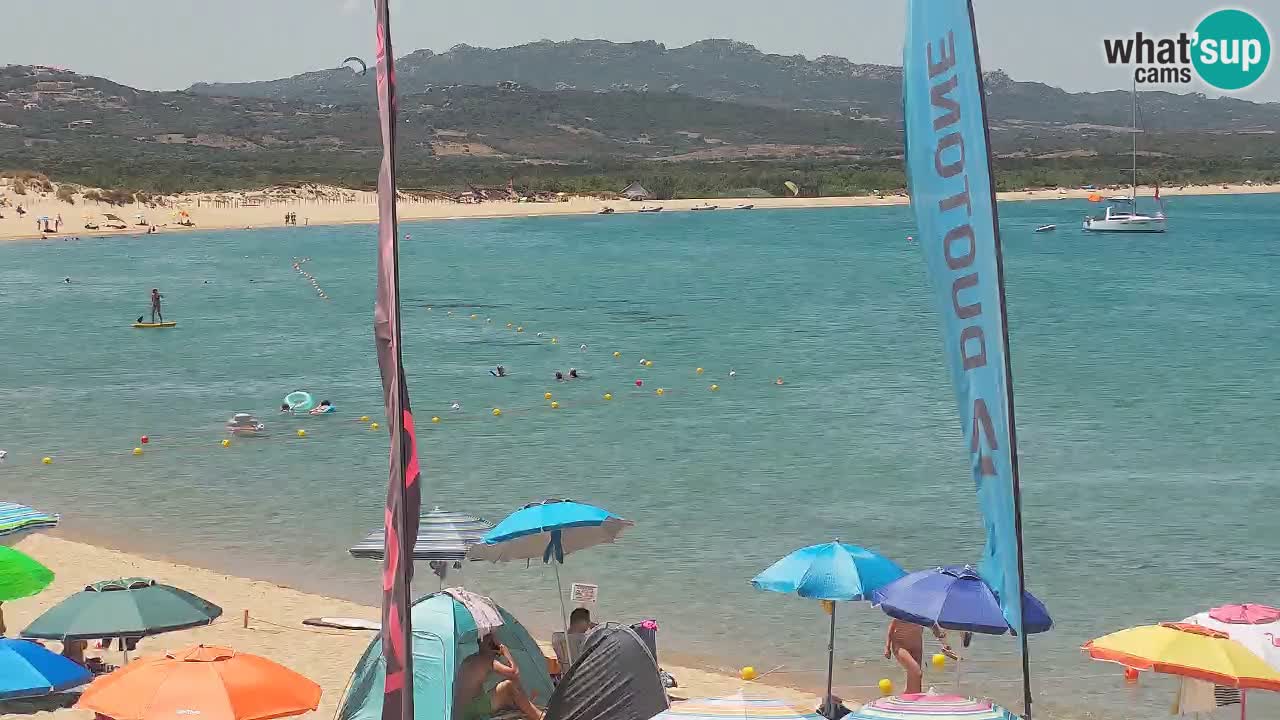 Live kamera Isola dei Gabbiani – Wind bar – Porto Pollo – Palau – Sardinien – Italien