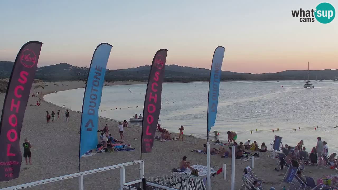 Isuledda webcam Porto Pollo Isola dei Gabbiani – Kitesurf side – Palau – Sardegna