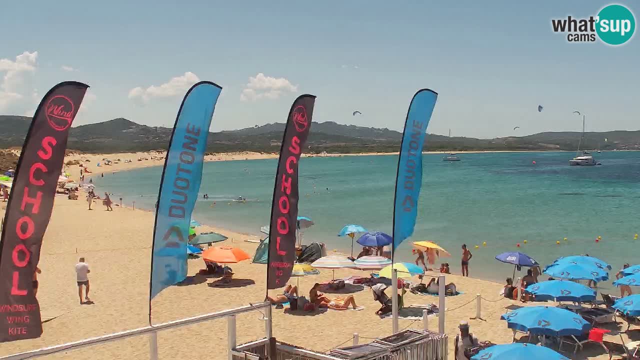 Isuledda webcam Porto Pollo Isola dei Gabbiani – Palau – Sardinia – Italy – Kitesurf Side