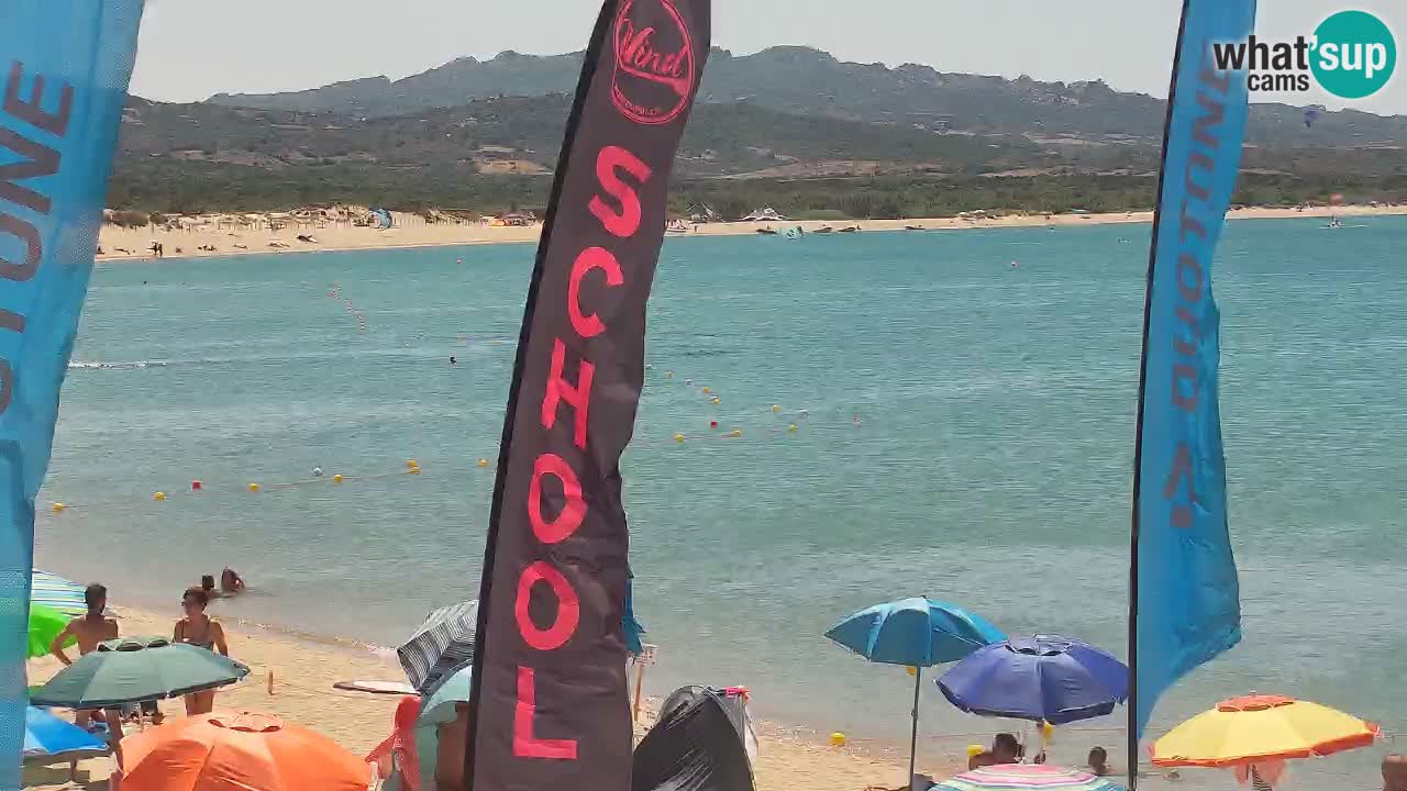 Isuledda webcam Porto Pollo Isola dei Gabbiani – Palau – Sardinia – Italy – Kitesurf Side