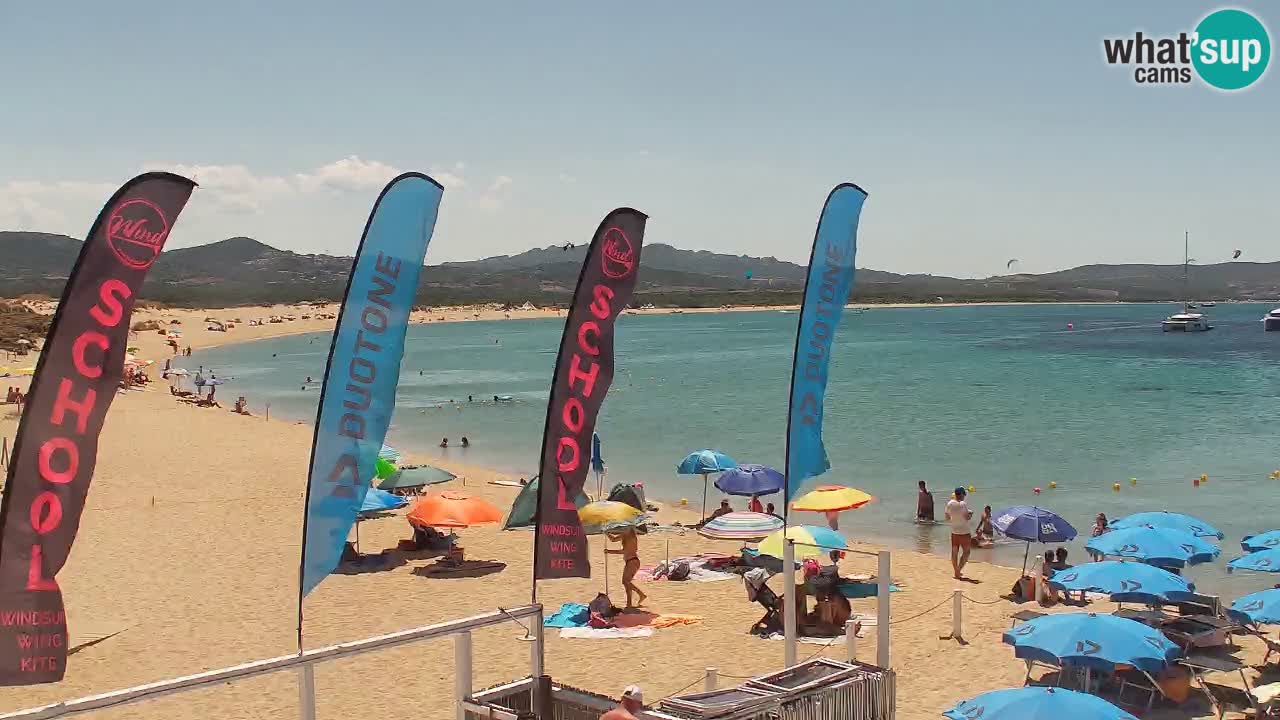 Live kamera Isola dei Gabbiani – Wind bar – Porto Pollo – Palau – Sardinien – Italien