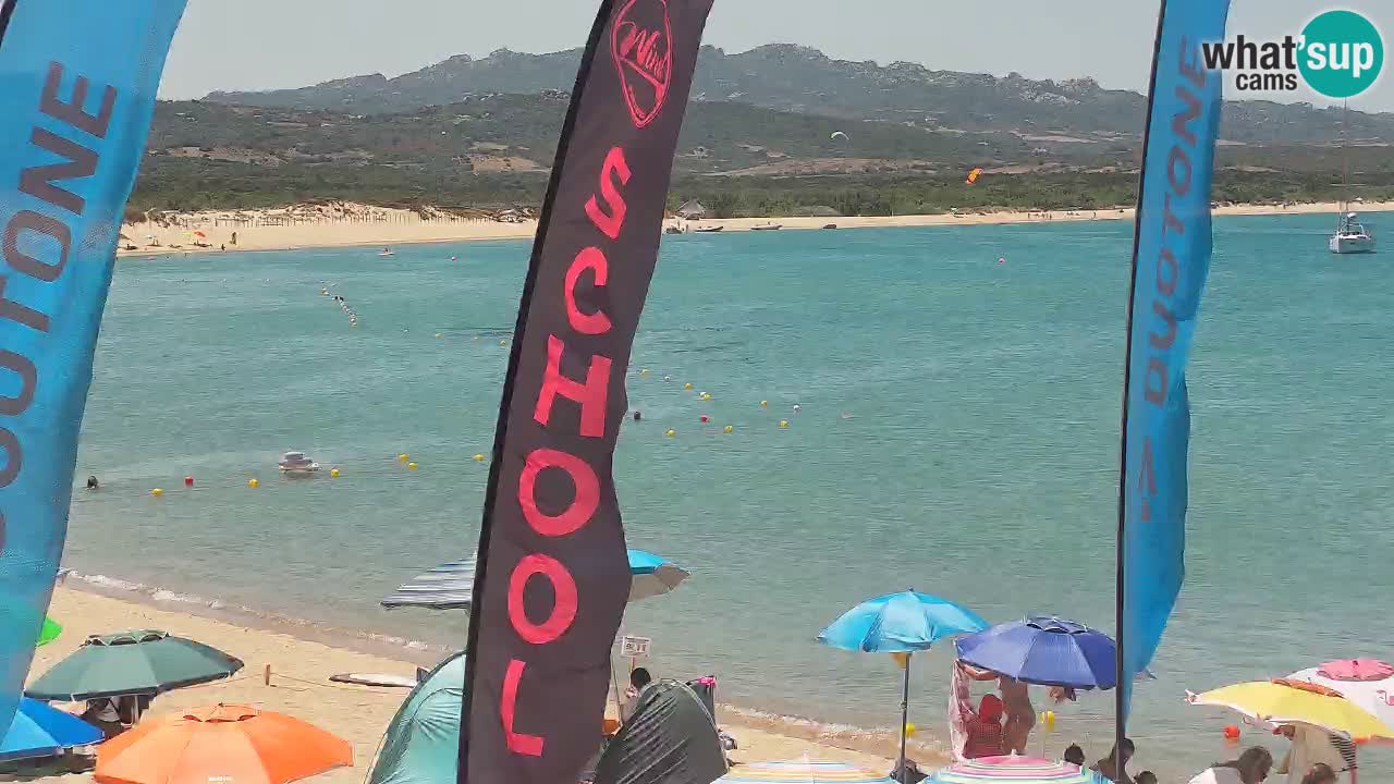 Camera en vivo Isola dei Gabbiani – Wind bar – Porto Pollo – Palau – Cerdeña – Italia