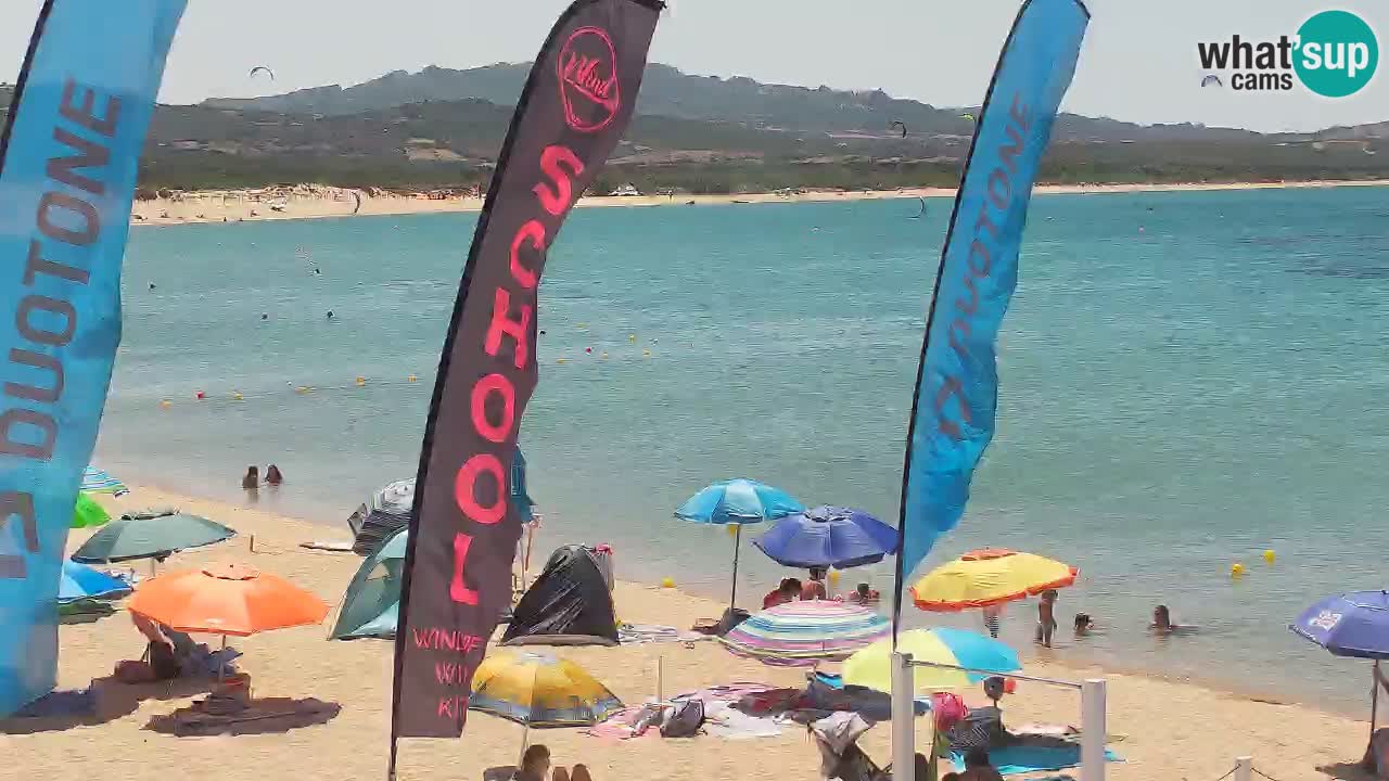 Spletna kamera Isola dei Gabbiani – Wind bar – Porto Pollo – Palau – Sardinija – Italija