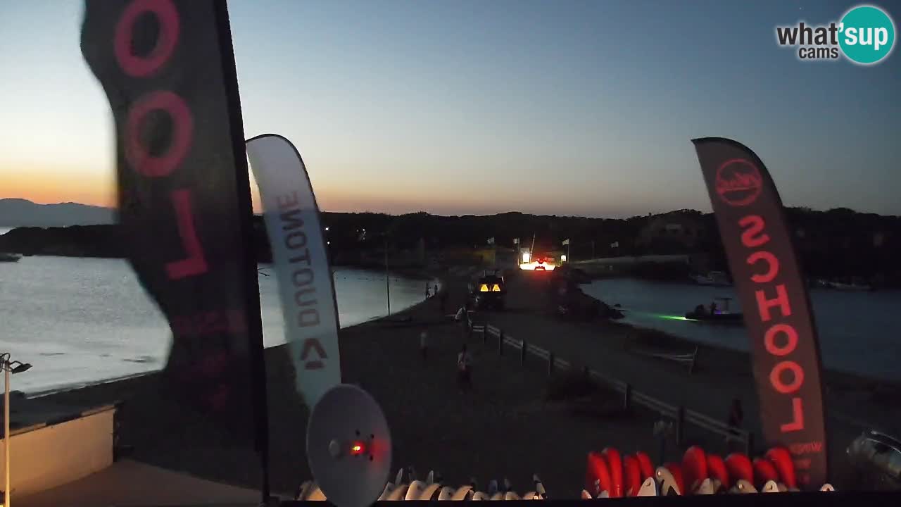 Isuledda webcam Porto Pollo Isola dei Gabbiani – Kitesurf side – Palau – Sardegna