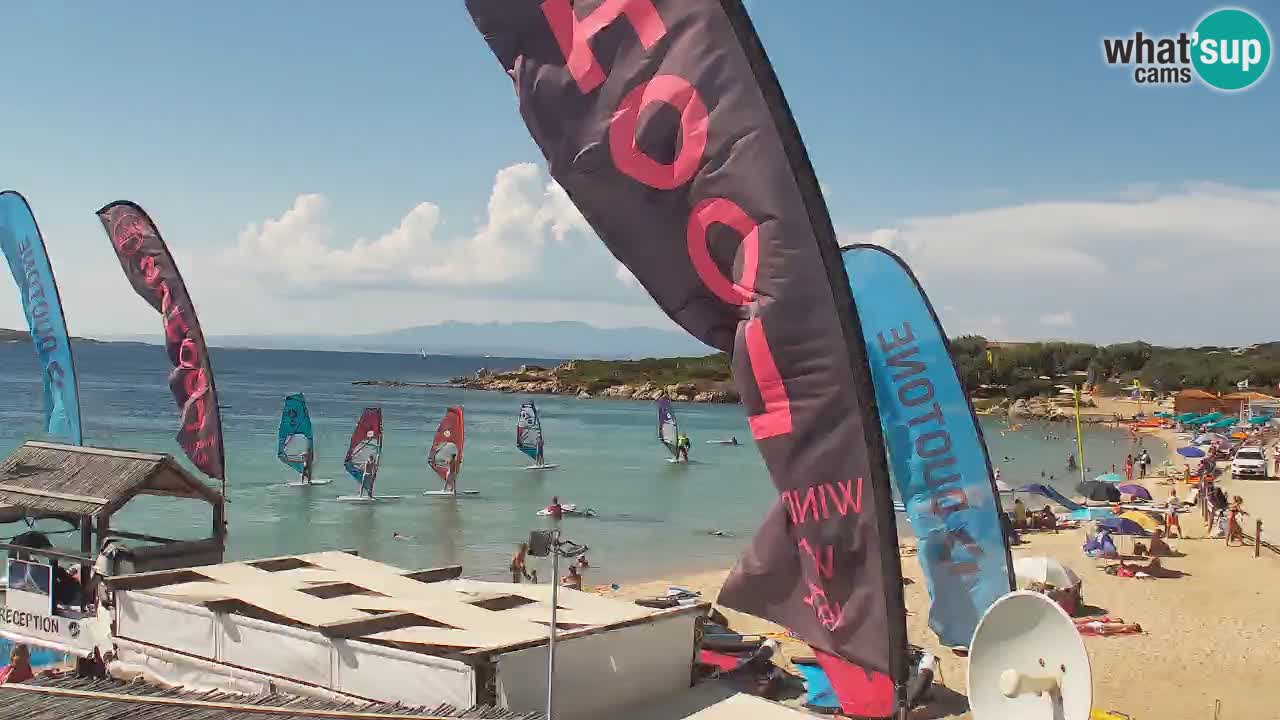 Isuledda webcam Porto Pollo Isola dei Gabbiani – Palau – Sardinia – Italy – Kitesurf Side