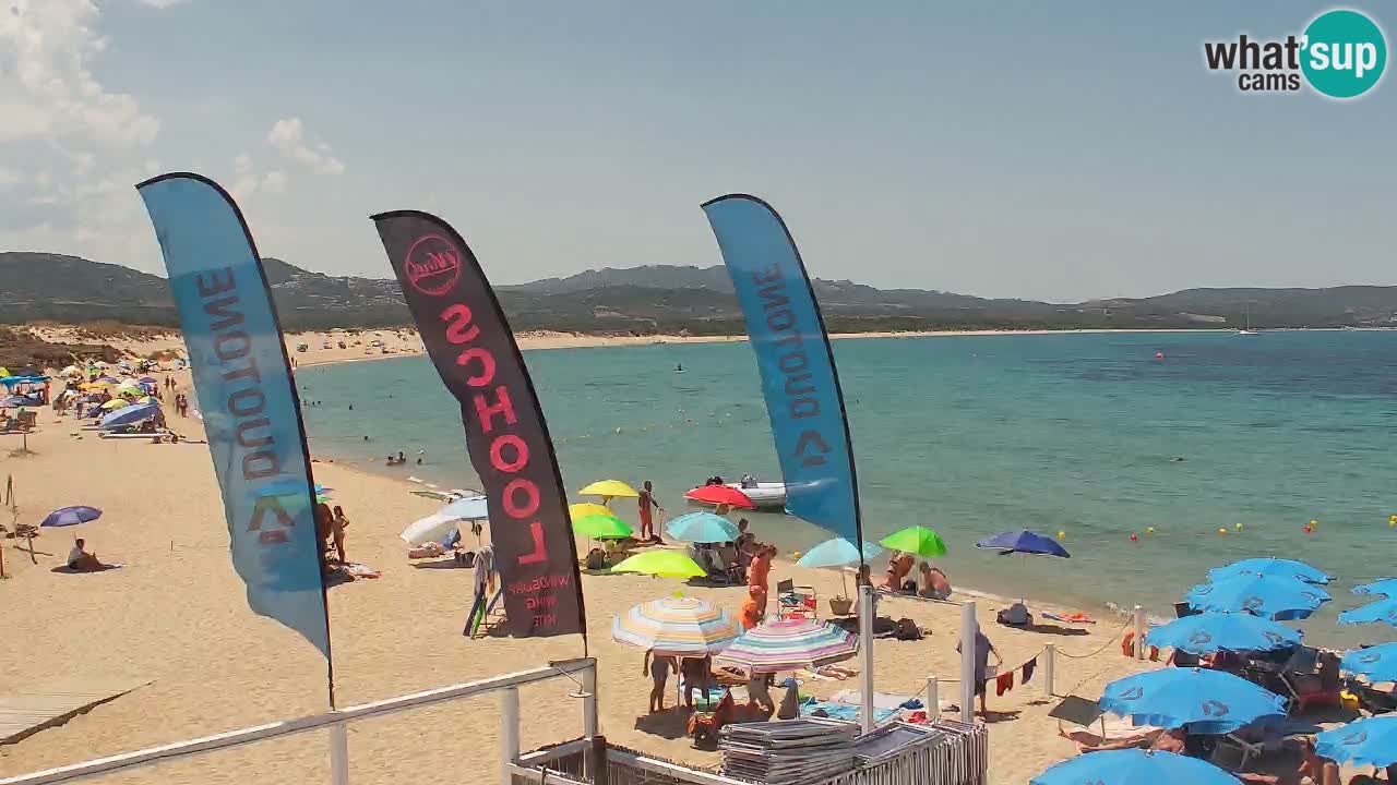 Web Kamera Isola dei Gabbiani – Wind bar – Porto Pollo – Palau – Sardinja – Italija