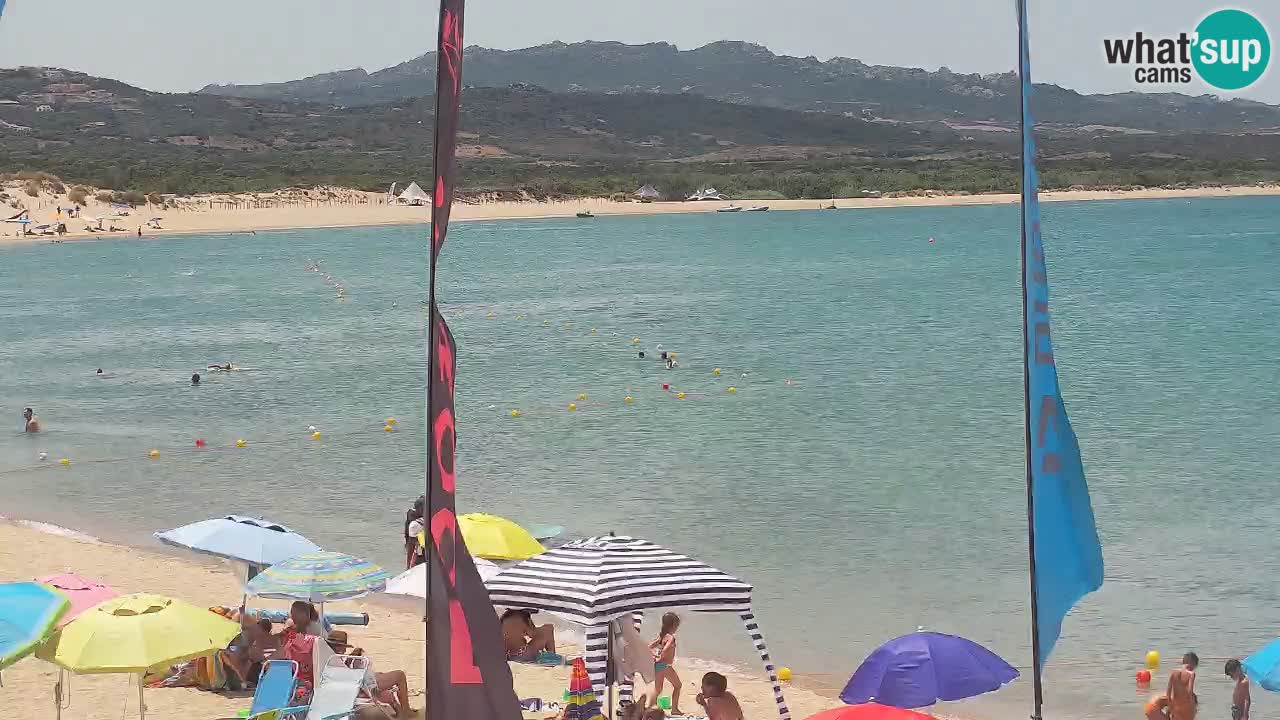 Camera en vivo Isola dei Gabbiani – Wind bar – Porto Pollo – Palau – Cerdeña – Italia