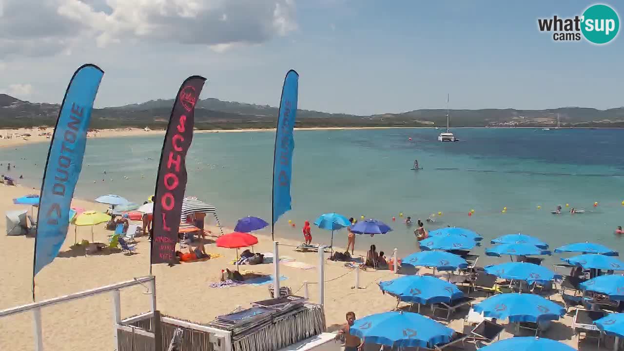 Isuledda webcam Porto Pollo Isola dei Gabbiani – Kitesurf side – Palau – Sardegna