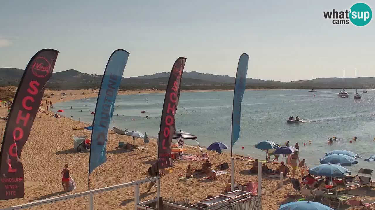 Camera en vivo Isola dei Gabbiani – Wind bar – Porto Pollo – Palau – Cerdeña – Italia