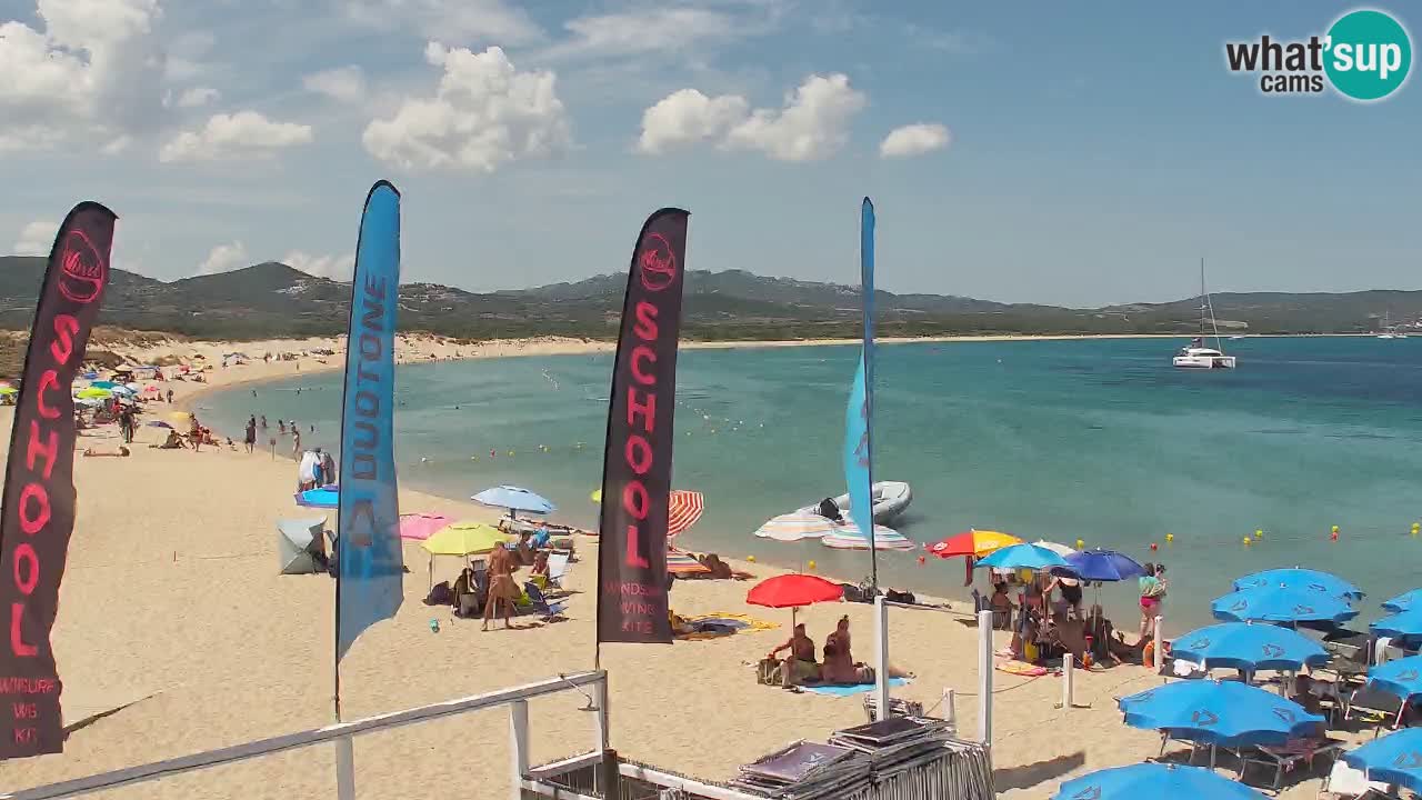 Camera en vivo Isola dei Gabbiani – Wind bar – Porto Pollo – Palau – Cerdeña – Italia