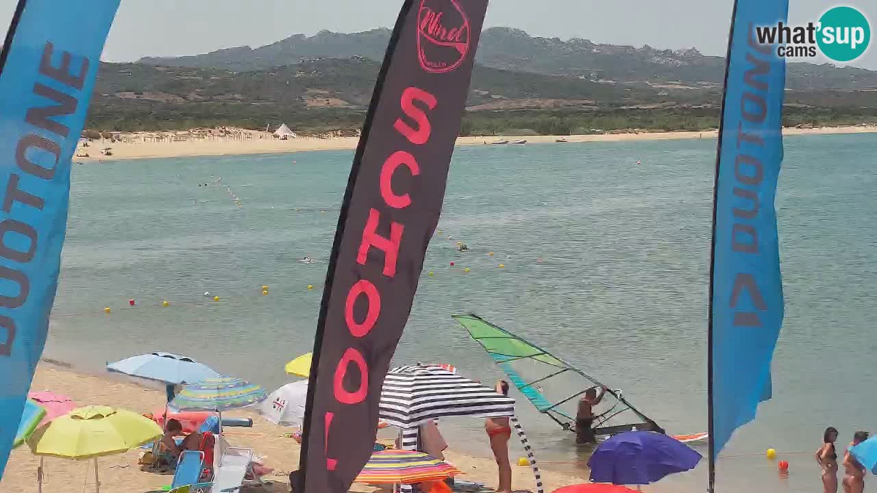 Isuledda webcam Porto Pollo Isola dei Gabbiani – Palau – Sardinia – Italy – Kitesurf Side