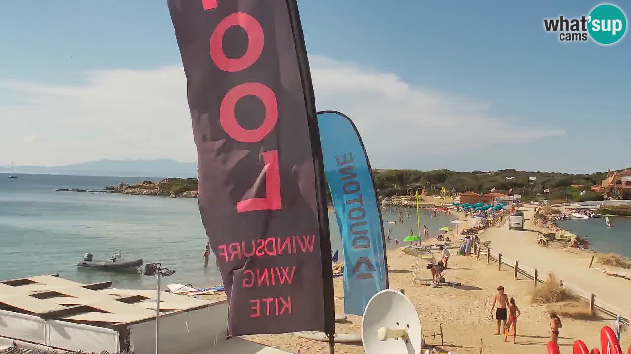 Isuledda webcam Porto Pollo Isola dei Gabbiani – Palau – Sardinia – Italy – Kitesurf Side