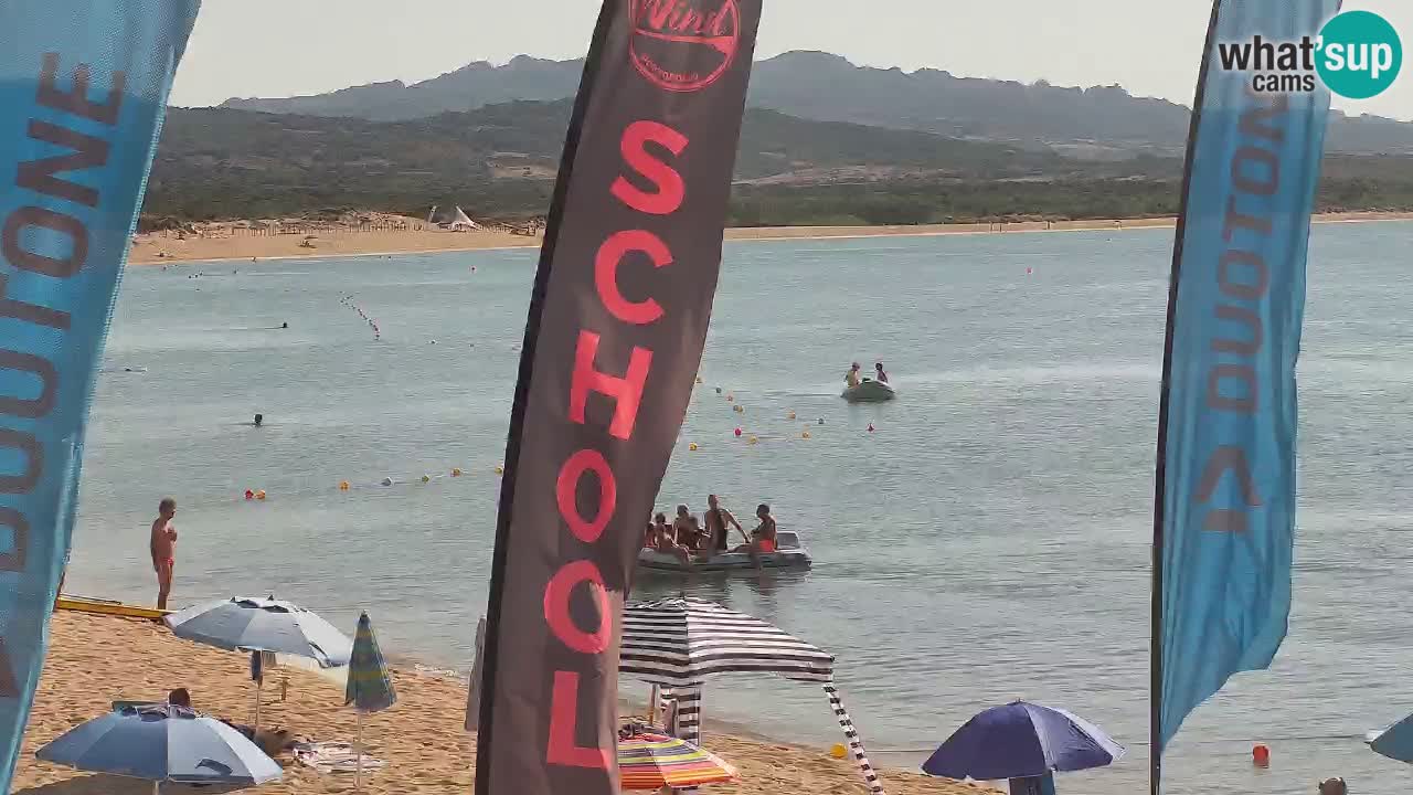 Spletna kamera Isola dei Gabbiani – Wind bar – Porto Pollo – Palau – Sardinija – Italija