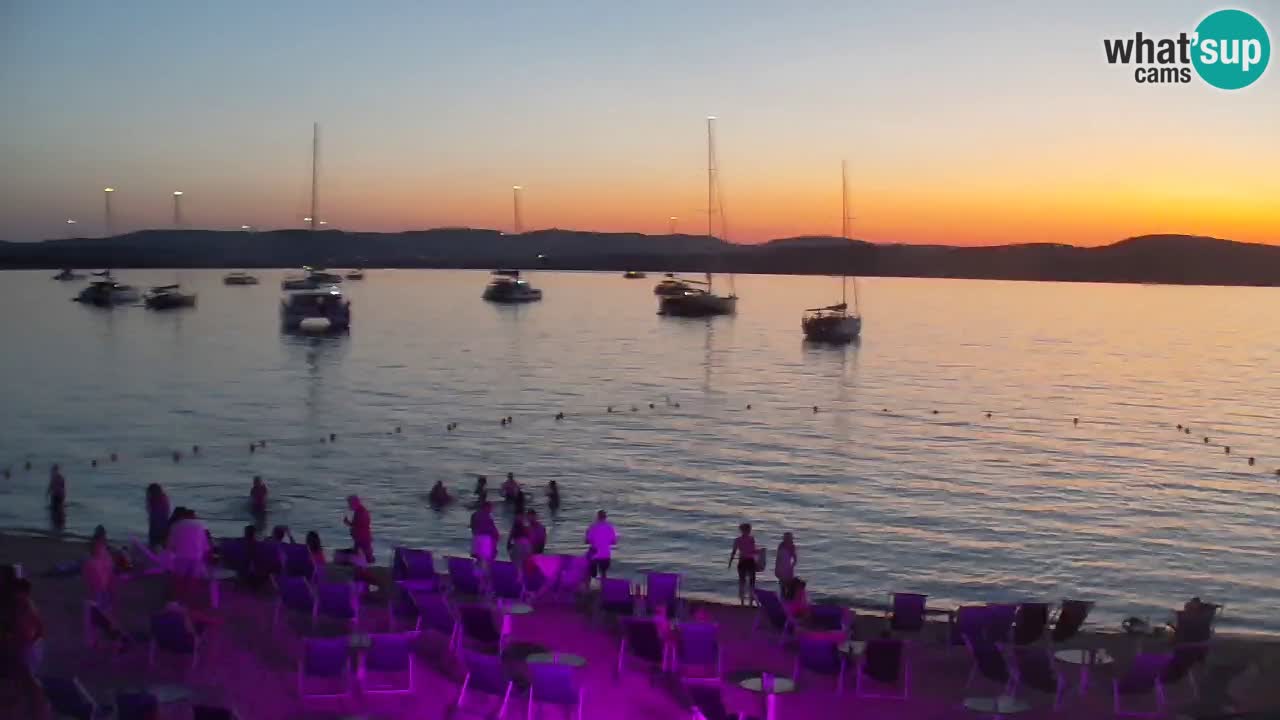 Camera en vivo Isola dei Gabbiani – Wind bar – Porto Pollo – Palau – Cerdeña – Italia