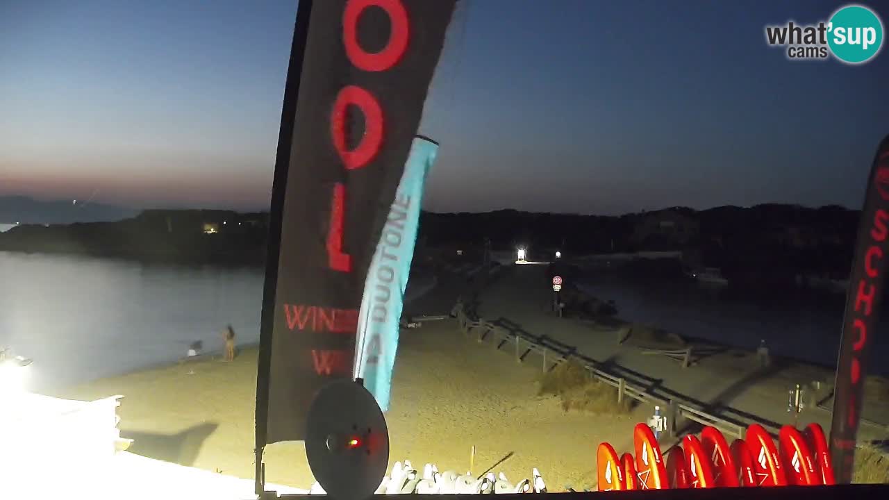 Isuledda webcam Porto Pollo Isola dei Gabbiani – Palau – Sardinia – Italy – Kitesurf Side