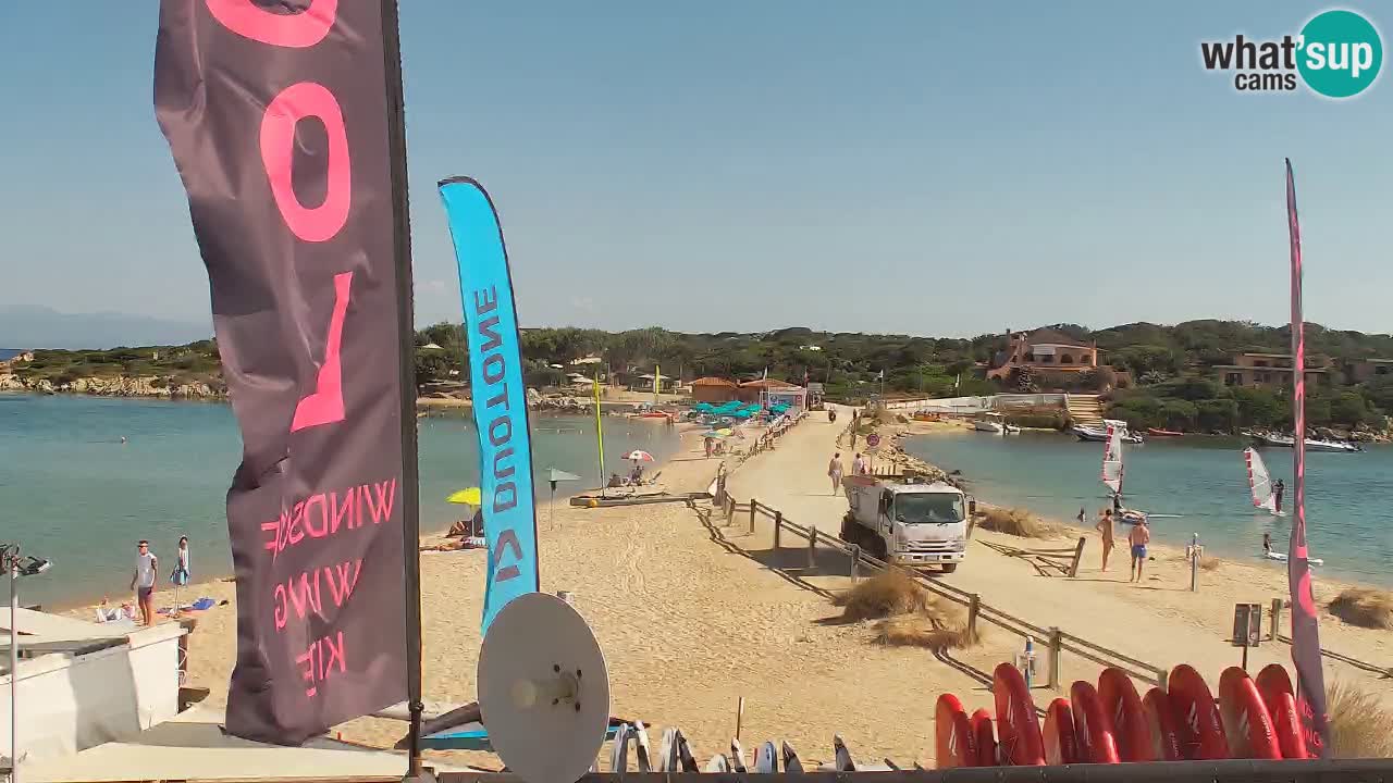 Isuledda webcam Porto Pollo Isola dei Gabbiani – Kitesurf side – Palau – Sardegna