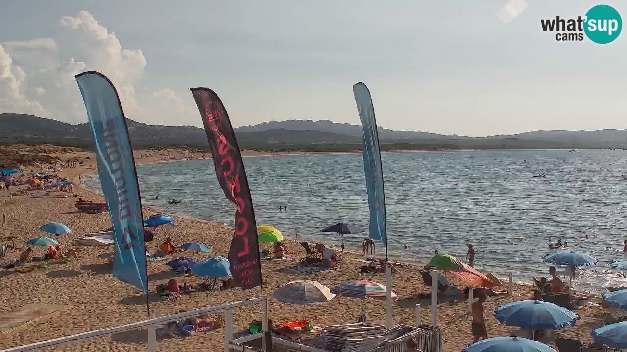Camera en vivo Isola dei Gabbiani – Wind bar – Porto Pollo – Palau – Cerdeña – Italia