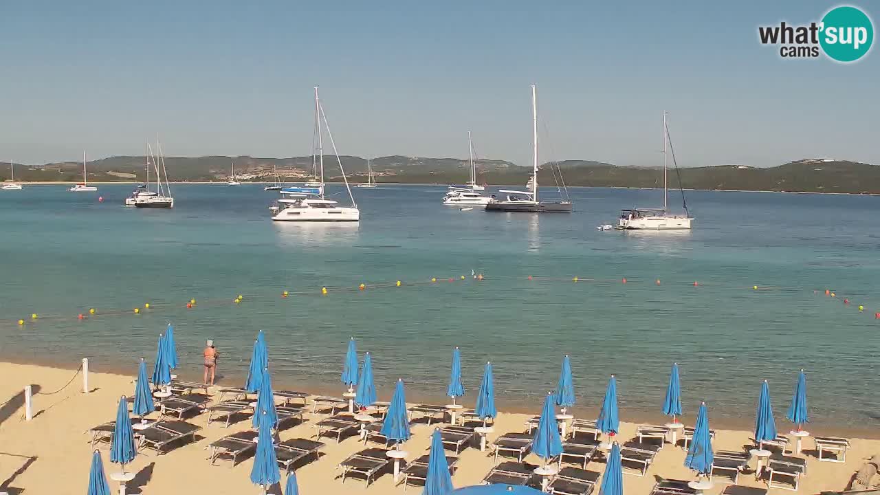 Isuledda webcam Porto Pollo Isola dei Gabbiani – Kitesurf Side – Palau – Sardaigne – Italie