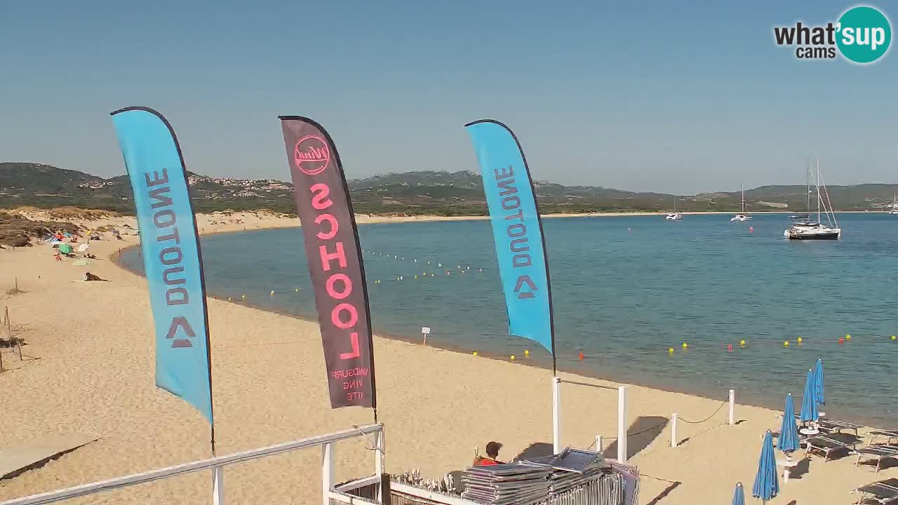 Isuledda webcam Porto Pollo Isola dei Gabbiani – Palau – Sardinia – Italy – Kitesurf Side