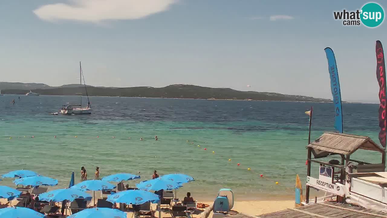 Camera en vivo Isola dei Gabbiani – Wind bar – Porto Pollo – Palau – Cerdeña – Italia