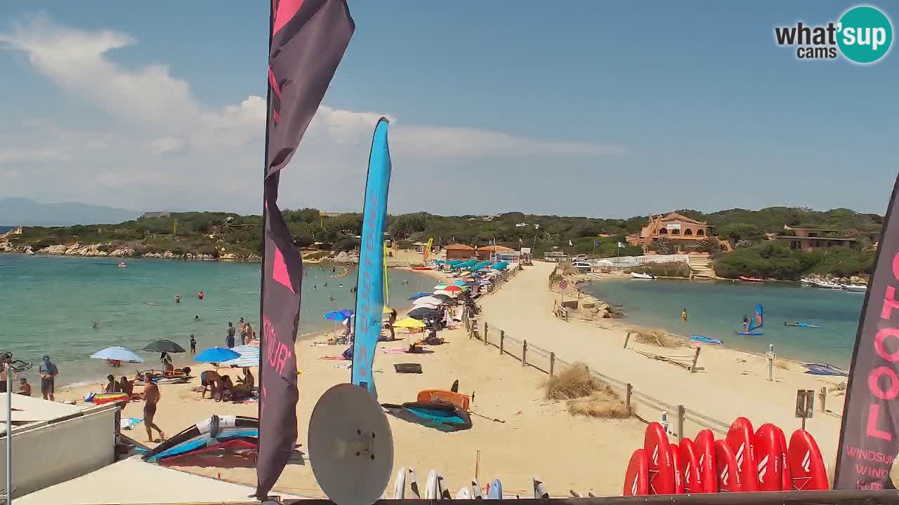 Livecam Isola dei Gabbiani – Wind bar – Porto Pollo – Palau – Sardegna