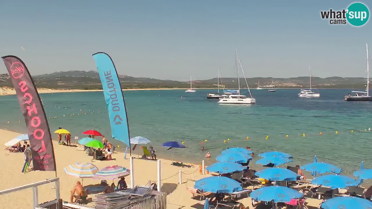 Live cam Isola dei Gabbiani – Wind bar – Porto Pollo – Palau – Sardaigne – Italie