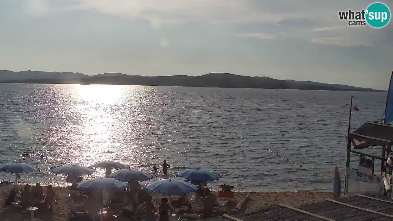Live cam Isola dei Gabbiani – Wind bar – Porto Pollo – Palau – Sardaigne – Italie