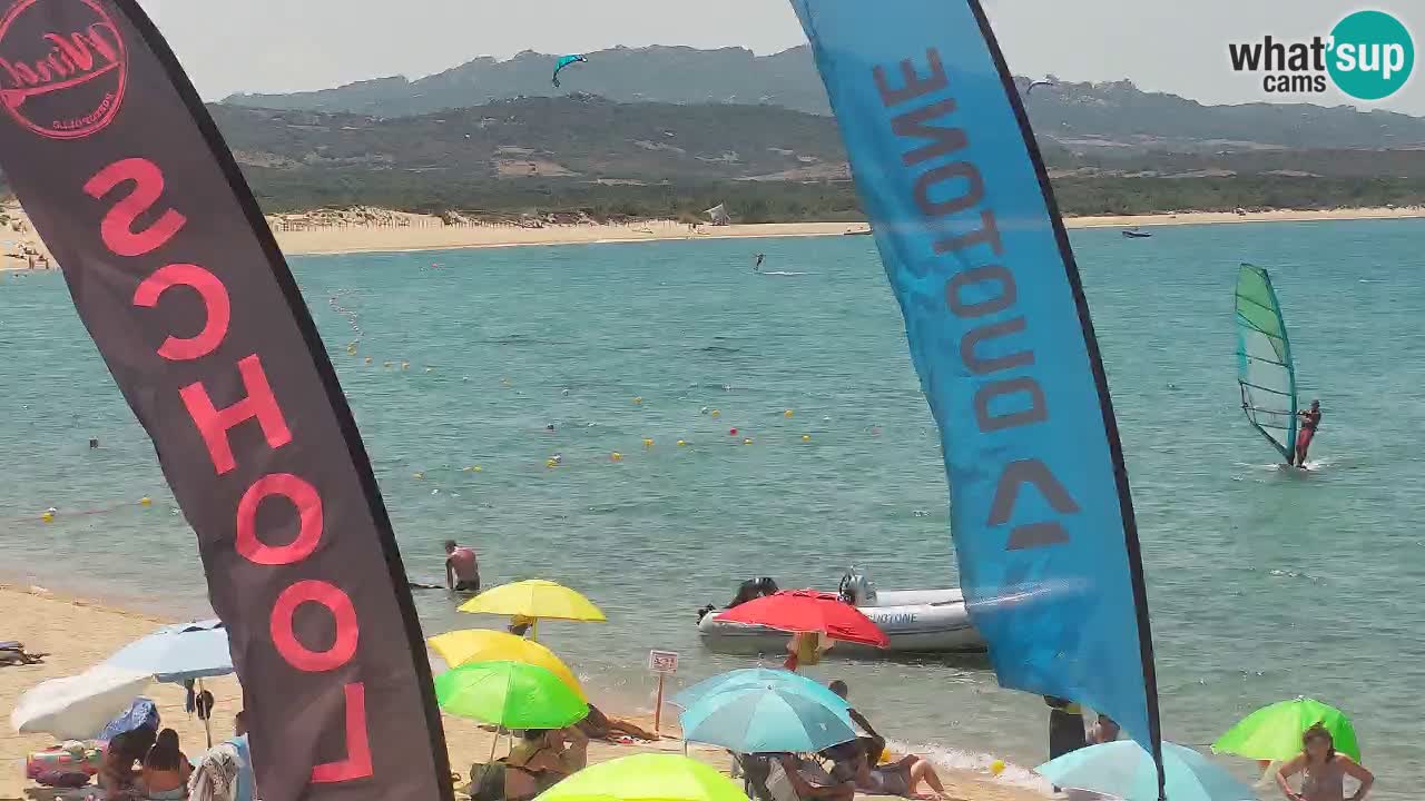 Isuledda webcam Porto Pollo Isola dei Gabbiani – Kitesurf side – Palau – Sardegna