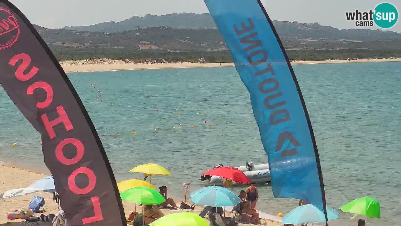 Isuledda webcam Porto Pollo Isola dei Gabbiani – Kitesurf Side – Palau – Sardaigne – Italie