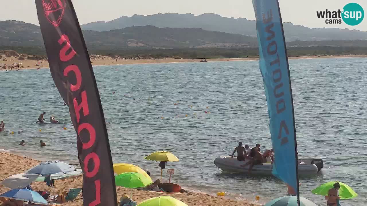 Isuledda webcam Porto Pollo Isola dei Gabbiani – Kitesurf Side – Palau – Sardinien – Italien