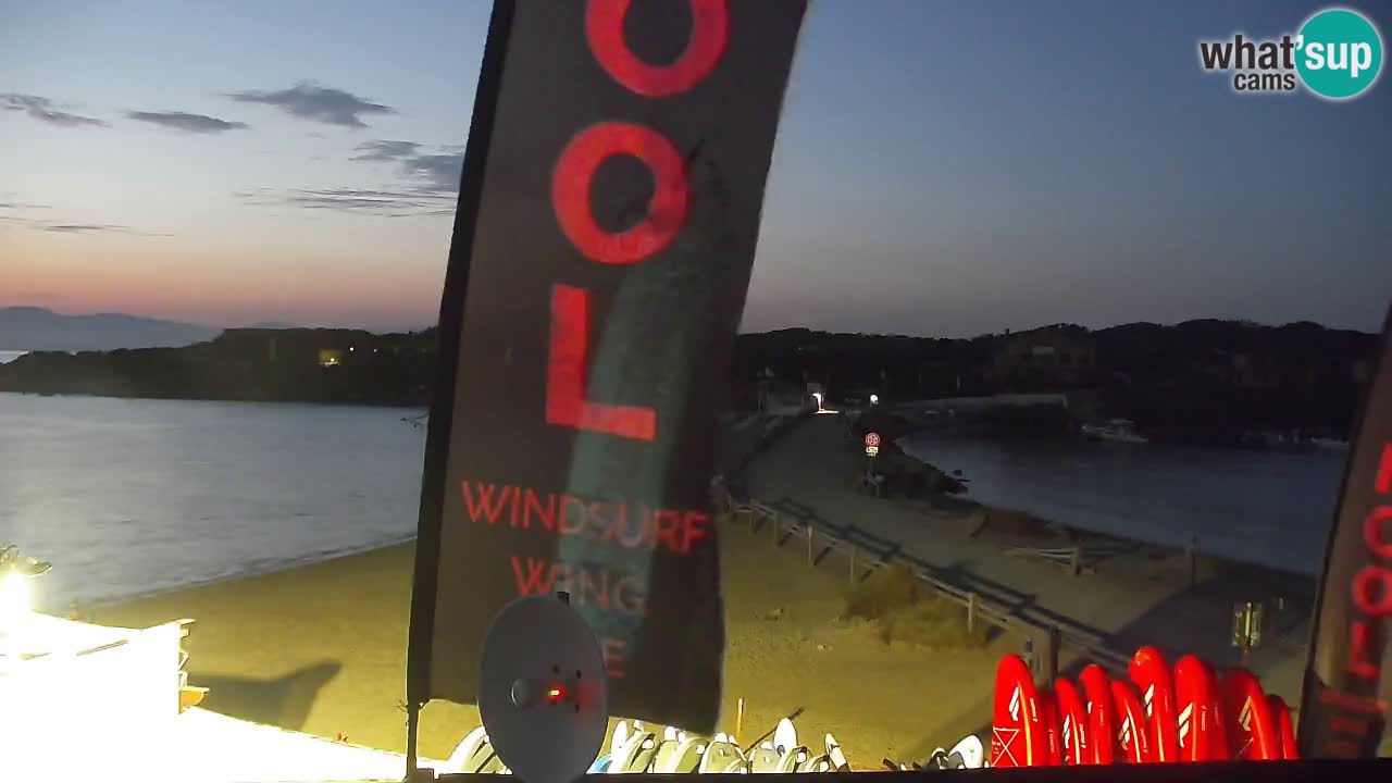 Isuledda v živo Porto Pollo – Isola dei Gabbiani – Kitesurf side – Palau – Sardinija – Italija