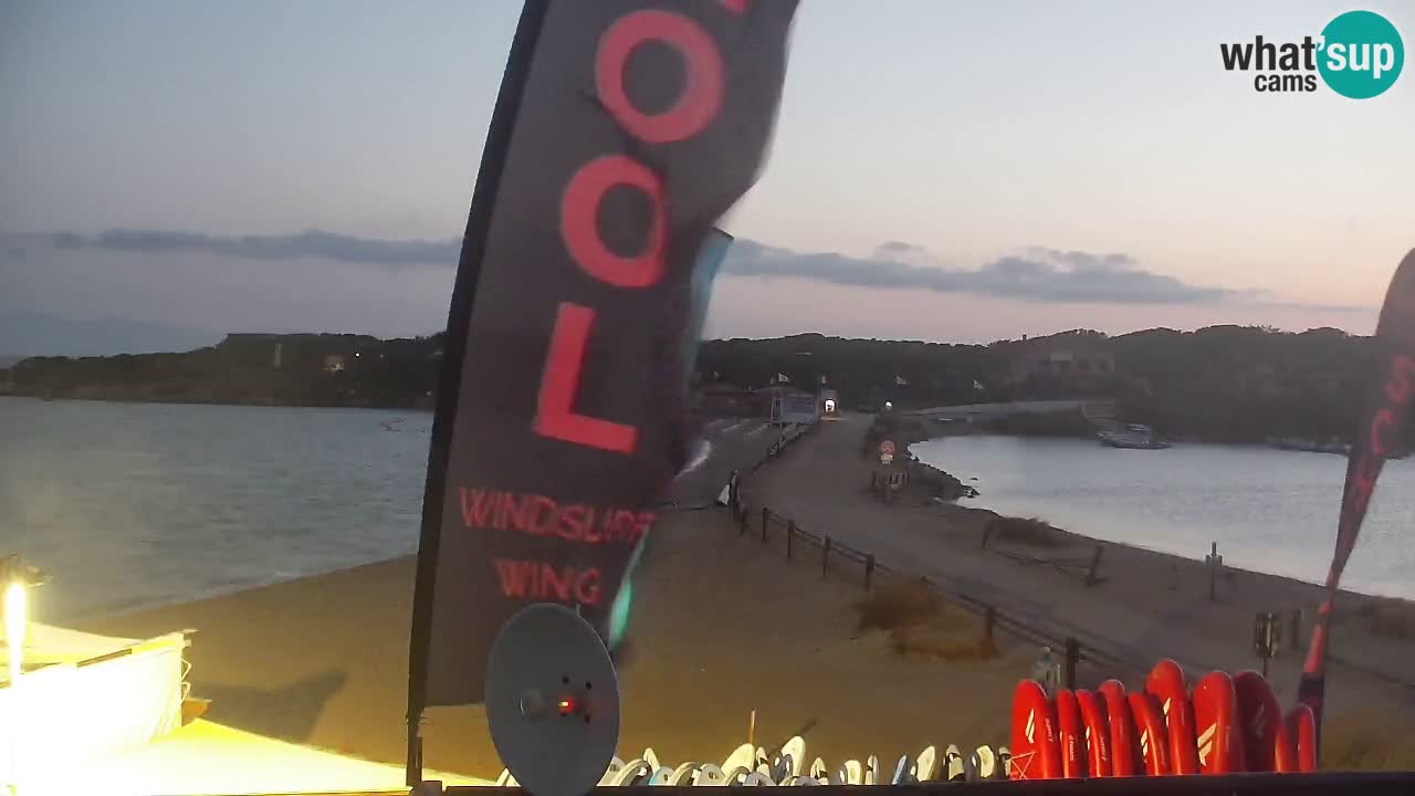 Live cam Isola dei Gabbiani – Wind bar – Porto Pollo – Palau – Sardaigne – Italie