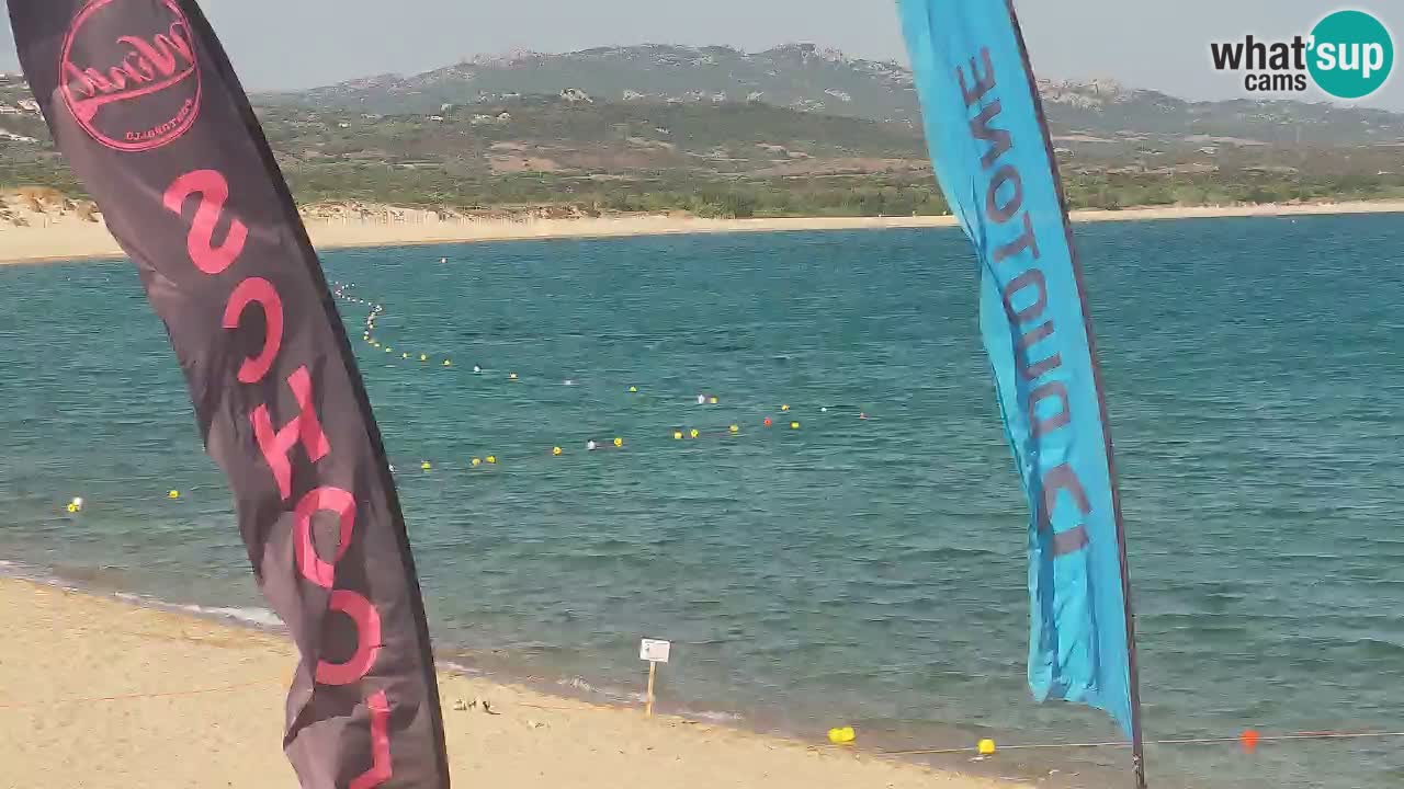 Camera en vivo Isola dei Gabbiani – Wind bar – Porto Pollo – Palau – Cerdeña – Italia