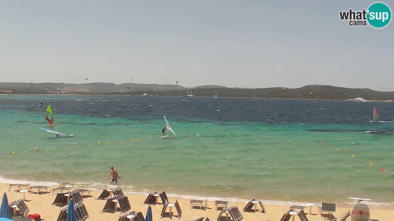 Isuledda webcam Porto Pollo Isola dei Gabbiani – Palau – Sardinia – Italy – Kitesurf Side