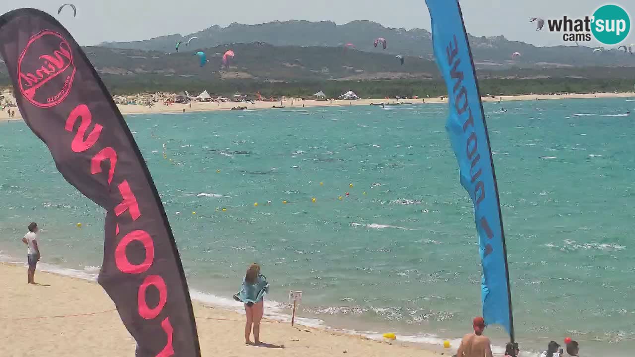 Spletna kamera Isola dei Gabbiani – Wind bar – Porto Pollo – Palau – Sardinija – Italija