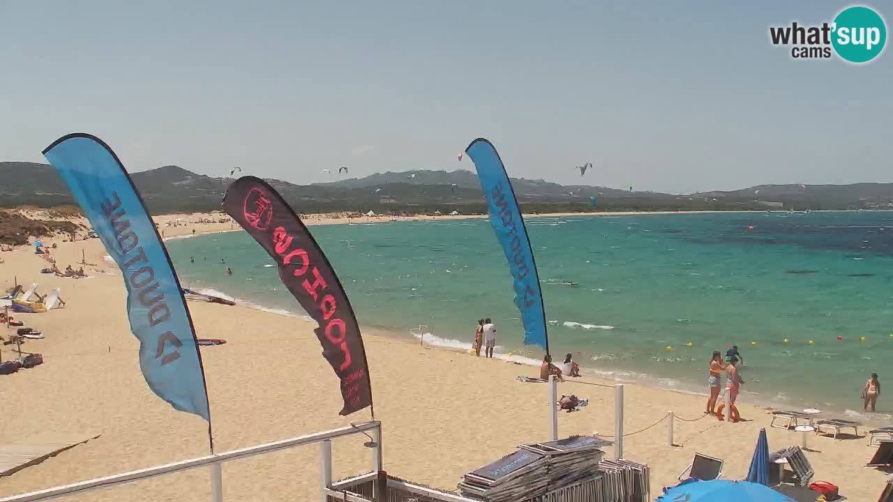 Live cam Isola dei Gabbiani – Wind bar – Porto Pollo – Palau – Sardaigne – Italie