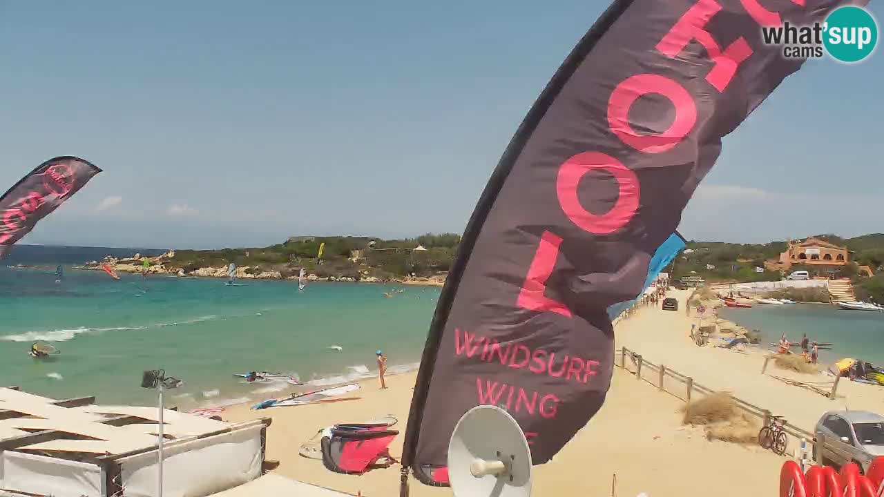 Isuledda webcam Porto Pollo Isola dei Gabbiani – Kitesurf side – Palau – Sardegna